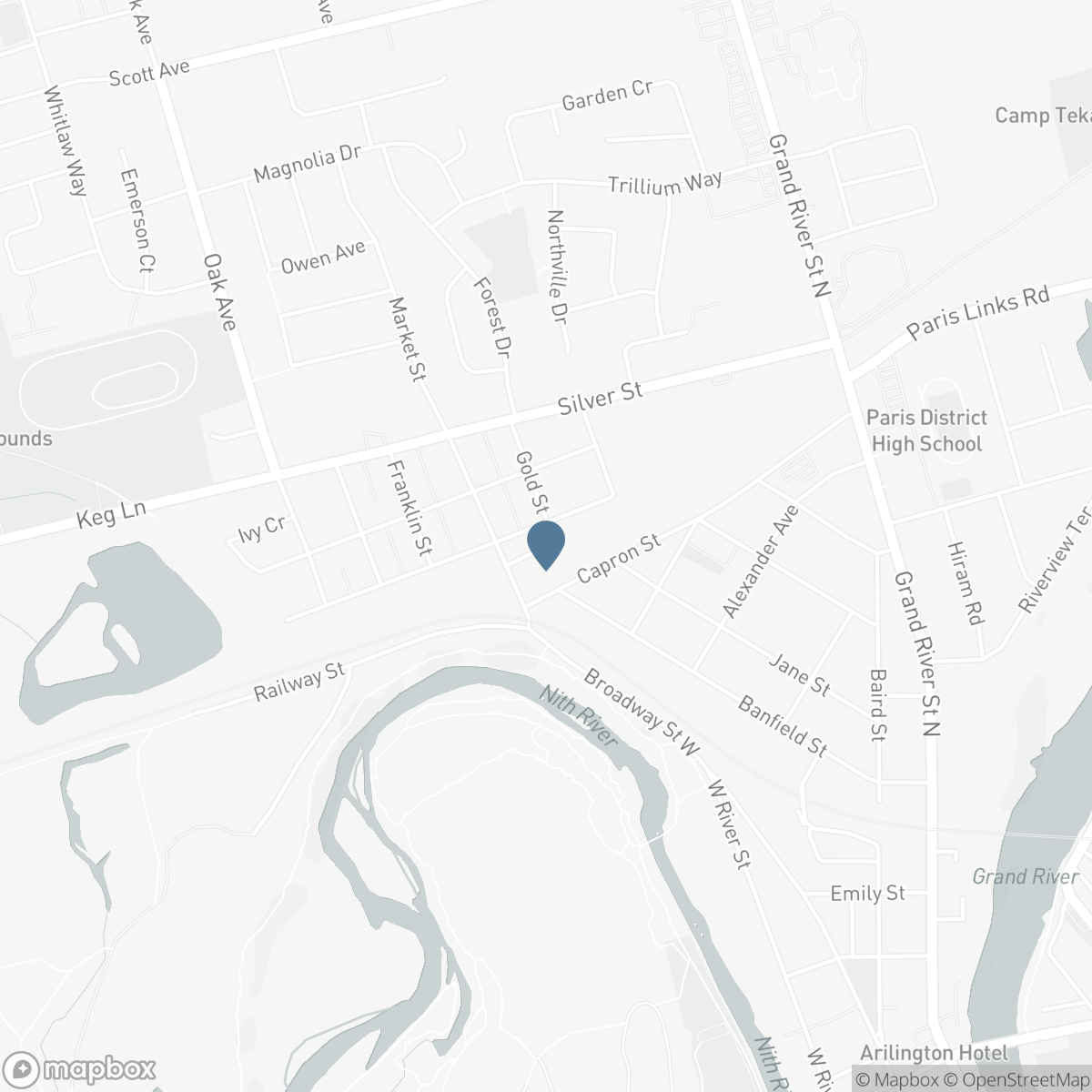 6 BRYDGES STREET E, Paris, Ontario N3L 1K1
